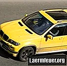 Entriegeln des Schalthebels im BMW "Park" -Modus