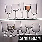 Rôzne druhy pohárov